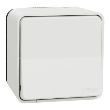 Schneider Electric wisselschakelaar opbouw IP55 - Mureva Styl mat wit (MUR39021)