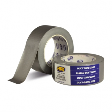 HPX duct tape 48mm x 25 meter zilver (PD4825)