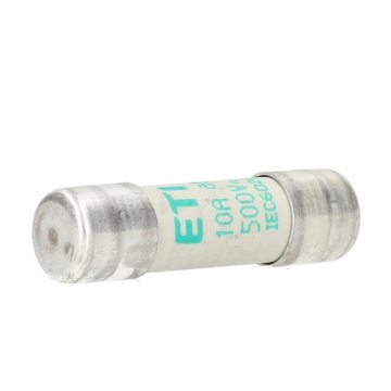 ETI SI buiszekering 10A Ø10X38 per 10 stuks (2621007)