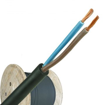 Neopreen kabel H07RNF 2x2.5mm per haspel 500 meter