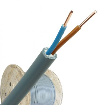YMvK kabel 2x2.5 per haspel 500 meter