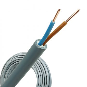 YMvK kabel 2x2.5 per rol 100 meter