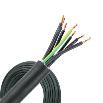 Neopreen kabel H07RNF 7x2.5 per rol 100 meter