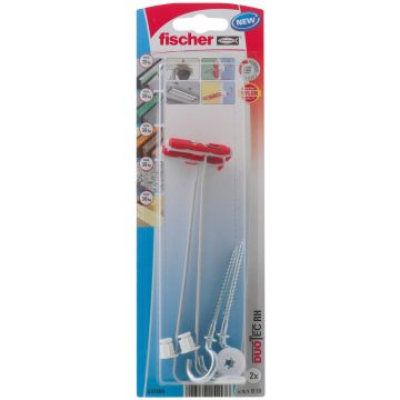 Fischer DuoTec hollewand plug 10 RH - per 2 stuks (537264)