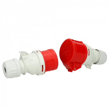 Kopp CEE contactstop + koppelcontactstop set 5-polig 400V 6H 16A IP44 (KOPPset)