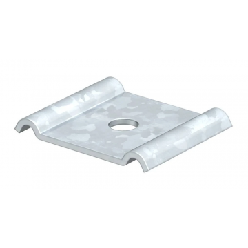 OBO klemstuk voor schroef M6 60x40 per 50 stuks (GKS 50 07 FS)