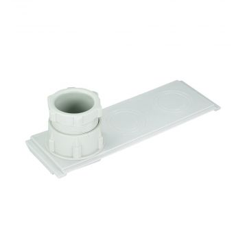 Hager Invoerstuk 3xM25/32 VKG79T incl. wartel en moer M32