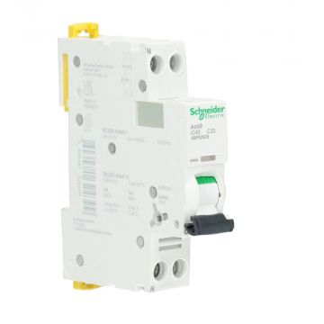 Schneider Electric installatieautomaat 1-polig+nul 25A C-kar (A9P52625)