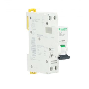 Schneider Electric installatieautomaat 1-polig+nul 16A C-kar (A9P54616)
