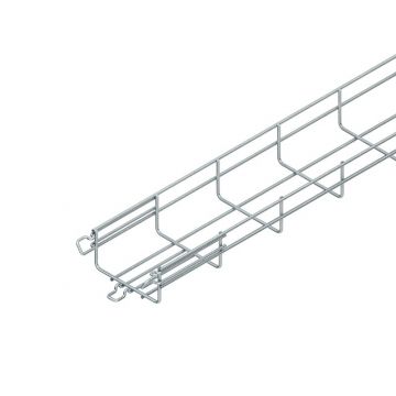 Niedax MTC draadgoot met koppeling staal 54x100mm (HxB) lengte van 3 meter (168261)