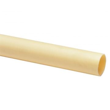 Wavin schuifbuis 21,8x19,6 mm - crème per 4 meter (401180007)