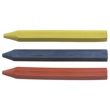 Haupa markeerkrijt blauw - per 12 stuks (150015 B)