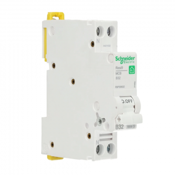 Schneider Electric installatieautomaat 1-polig+nul 32A B-kar (R9P09632)