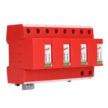 Dehn gecombineerde overspanningsbeveiliging 4-polig type 1 (DV M TNS 255 FM)