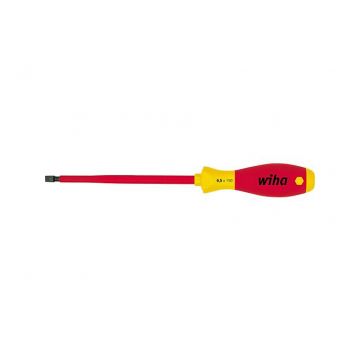 Wiha SoftFinish schroevendraaier VDE sleuf 8.0x1.2mm 299mm lengte - schacht 175mm (00830)