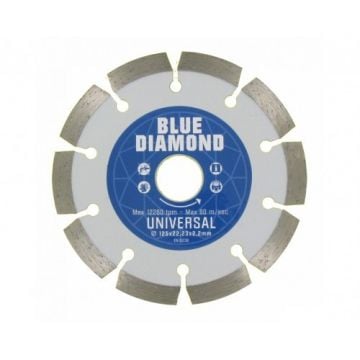 Kroon Blue Diamond diamantschijf universeel met segmenten 125x22.2mm (14655016)