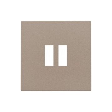 Niko afwerking voor dubbele USB-A-lader - Intense Bronze (123-68001)