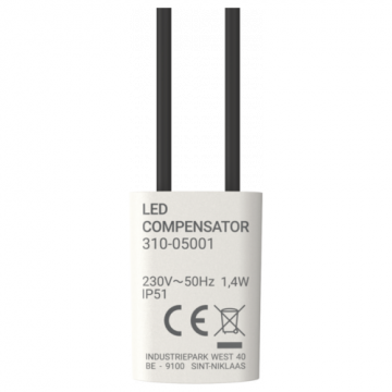 Niko dimstabilisator LEDcompensator voor dimmers (310-05001)