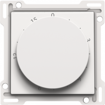 Niko draaiknop en centraalplaat voor tijdschakelaar instelbaar tot 15 min - Pure Steel White (154-64806)