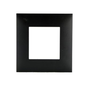 Legrand afdekraam 1-voudig 83x83mm - Valena Nextmat zwart (741151)