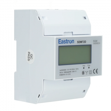 Eastron kWh meter 100A 3-fase digitaal MID (SDM72DMID)