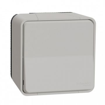 Schneider Electric opbouw impulsschakelaar IP55 - Mureva wit (MUR39026)