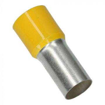Cimco adereindhuls geïsoleerd 150mm2 hulslengte 32mm geel - per 25 stuks (182380)