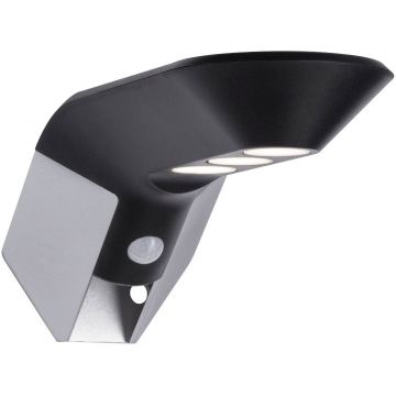 Paulmann solar buitenlamp Soley met sensor IP44 3000K 1,2W antractiet (94250)