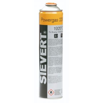 Sievert gaspatroon powergas EU (7/16") 1925 graden - 600ml (220483)