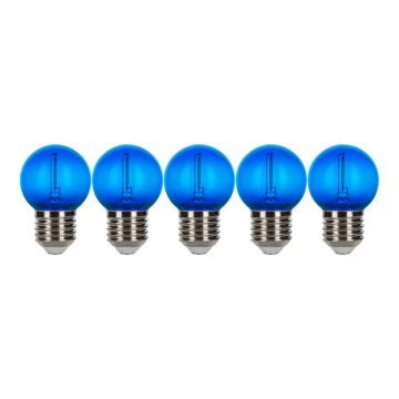 Bailey LED kogel E27 blauw 0,6W 5lm IP44 ecopack (143029)