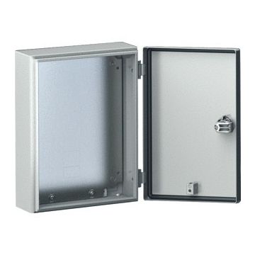 Rittal KX E-box plaatstaal met deur en montageplaat 200x300x155 mm (1574000)