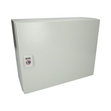 Rittal KX E-box plaatstaal met deur en montageplaat 380x300x155 mm (1576000)