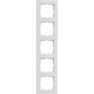 Kopp afdekraam 5-voudig - HK07 Pure mat wit (407232008)