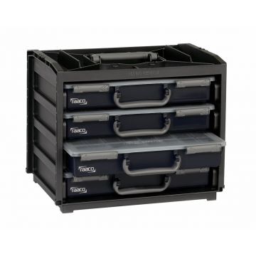 RAACO assortimentsdoos Handy Box compleet met 4 vakkendozen Silverline (139113)