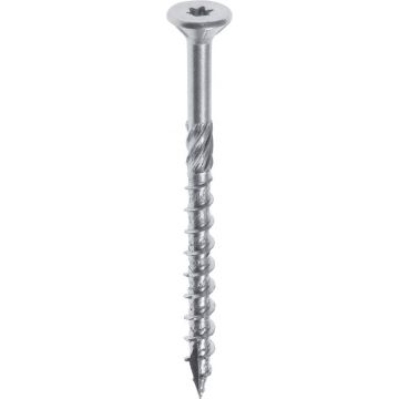 Woodies spaanplaatschroeven TX20 met verzonken platkop 4.0x30/18mm - deeldraad per 200 stuks (61540312)