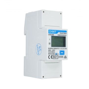Chint kWh meter 80A 1-fase Modbus MID afname/levering (96008001)