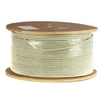 Danicom CAT6a S/FTP kabel soepel PVC rol van 305 meter - grijs (DC-SFTP6A-305-FCA)