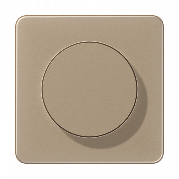 JUNG afdekking voor draaidimmer - CD range goud-brons (CD1740GB)