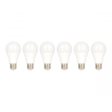 Bailey LED lamp peer A60 E27 warm wit 2700K 8W 720lm - 6 stuks (142088)