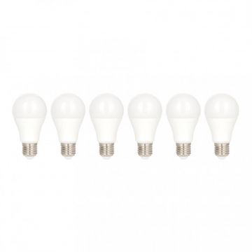 Bailey LED lamp peer A60 E27 warm wit 4000K 6W 510lm - 6 stuks (144583)