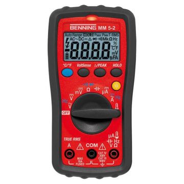 Benning MM 5-2 digitale multimeter TRUE RMS (044071)