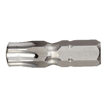 Wekador bit torx TX10 25mm 1/4" impact torsion con - set van 10 stuks (BTX25-1/4NR10 torsio)