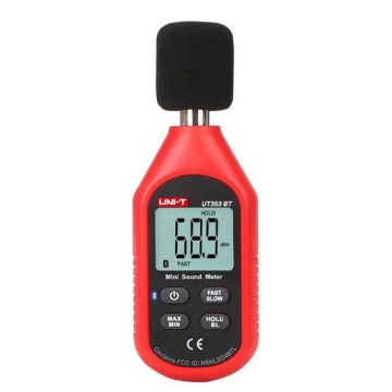 UNI-T UT353BT digitale geluidsniveau meter, 30 tot 130dB met datalogging & bluetooth (UT353BT)