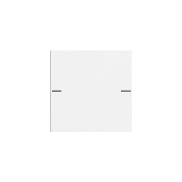 Gira bedieningswip 1-voudig voor tastsensor 4 - Systeem 55 zuiver wit mat (575127)