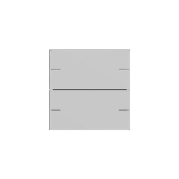 Gira bedieningswip 2-voudig voor tastsensor 4 - Systeem 55 grijs mat (57520150