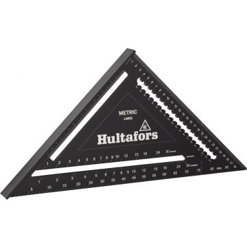 Hultafors rafter speed square GROOT 0-90 graden lemmetlengte 300mm (257040)