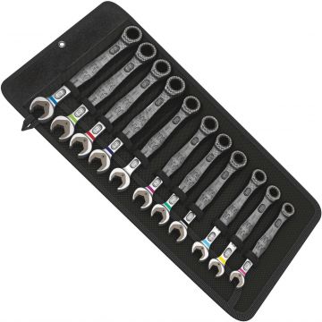 Wera ringratel steeksleutelset omschakelbaar 8-19mm in etui Joker - 11-delig (05020013001)