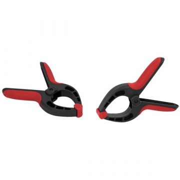 Kreator veerklemmen kunststof 215mm bereik 95mm set van 2 stuks (KRT553103)