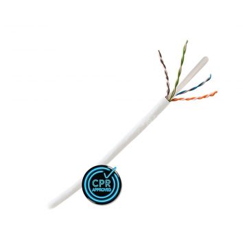 Hirschmann Multimedia UTP CAT6 kabel rol van 500 meter wit (695020746)