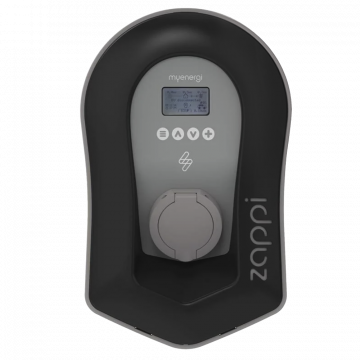 myenergi Zappi laadpaal V2.1 (3,7-22kW) met 6,5 meter kabel - zwart (ZAPPI-2H22TB-T)